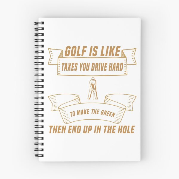 Item preview, Golf is Like Taxes you Drive  Hard To Make The Green Then End Up In The Hole designed and sold by Jadyco.