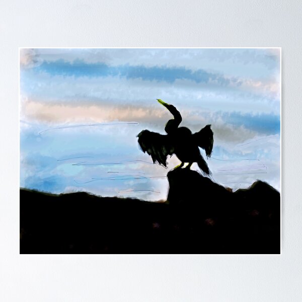 Item preview, Darter - silhouette designed and sold by Anne Huth.