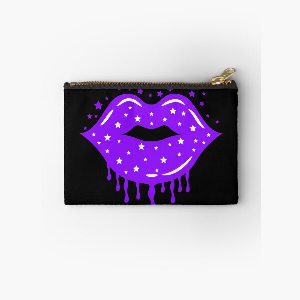 Item preview, Dripping Sparkle Lips Purple Color designed and sold by MisPuHoney.