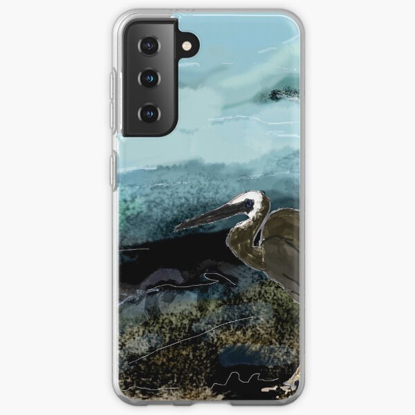 Heron - night Samsung Galaxy Soft Case