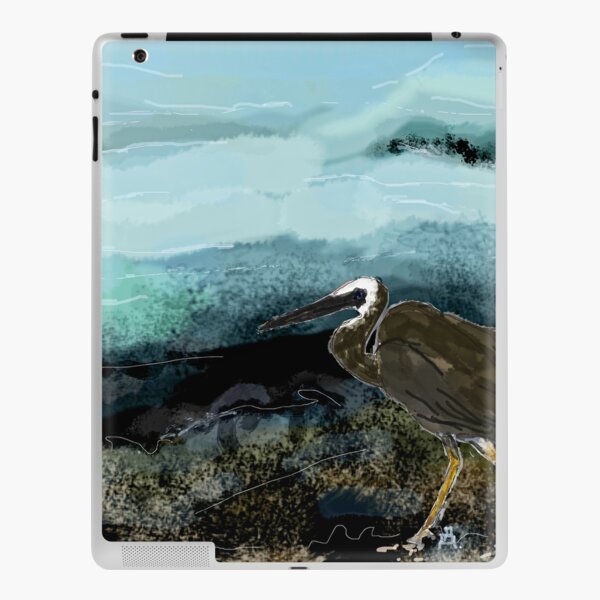 Heron - night iPad Skin