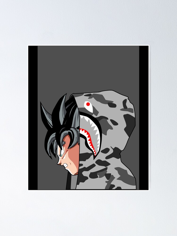 Download free Goku In Bape Jacket Wallpaper 