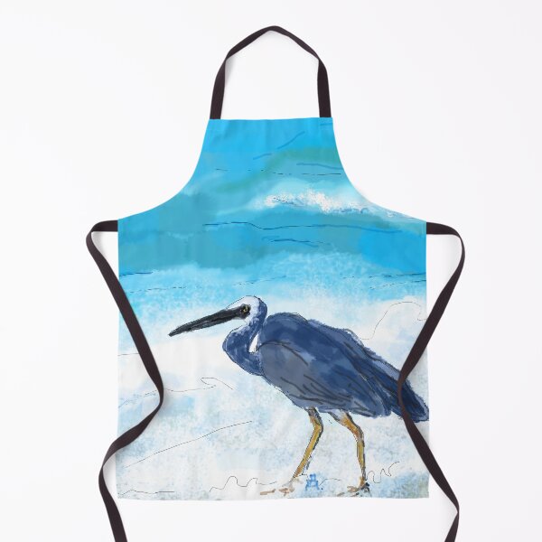 Item preview, heron - blue seas designed and sold by Anne Huth.