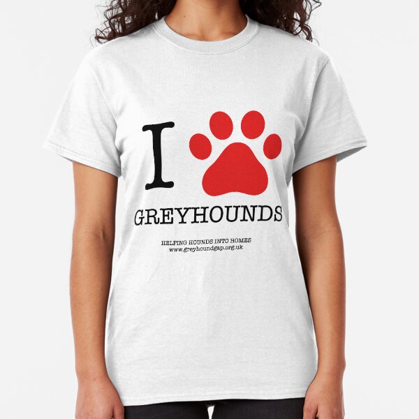 I PAW GREYHOUNDS Classic T-Shirt