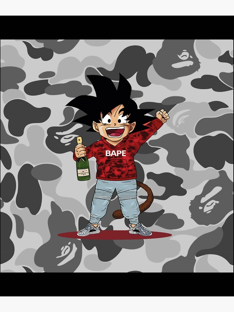 Goku Bape Classic TShirt1074 Poster for Sale by KurtCaceres