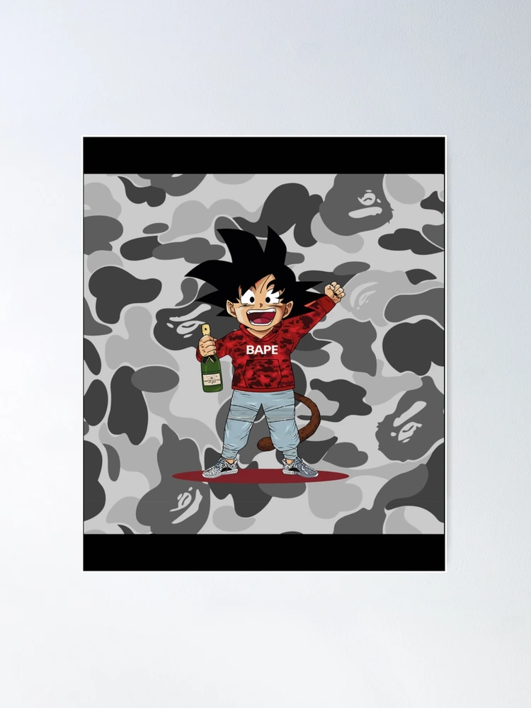 Drip Goku Wallpapers, Bape, Supreme