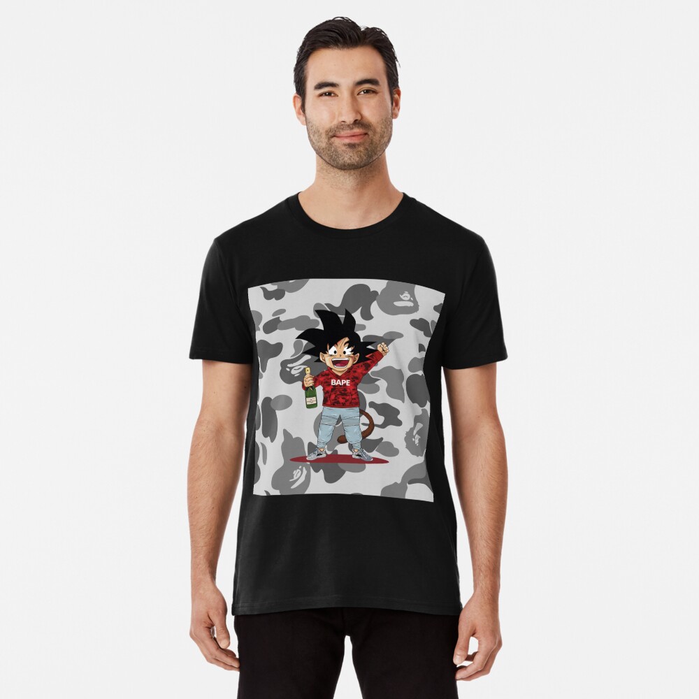 Goku Bape Classic TShirt1074 Poster for Sale by KurtCaceres