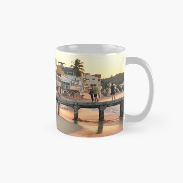 Item preview, Grand Case Waterfront at Sunset, St. Martin designed and sold by Roupen BAKER.