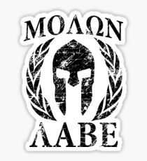 molon labe 1 Sticker