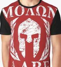 Camiseta gráfica molon labe 1