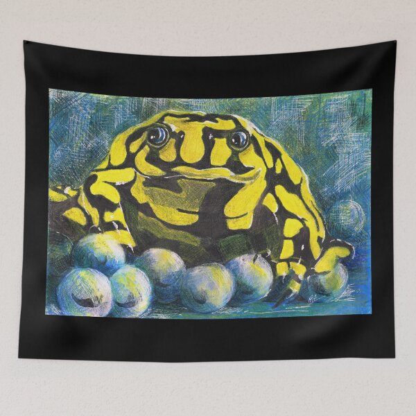 Item preview, Australian Corroboree Frog Guarding Eggs designed and sold by Heatherian.