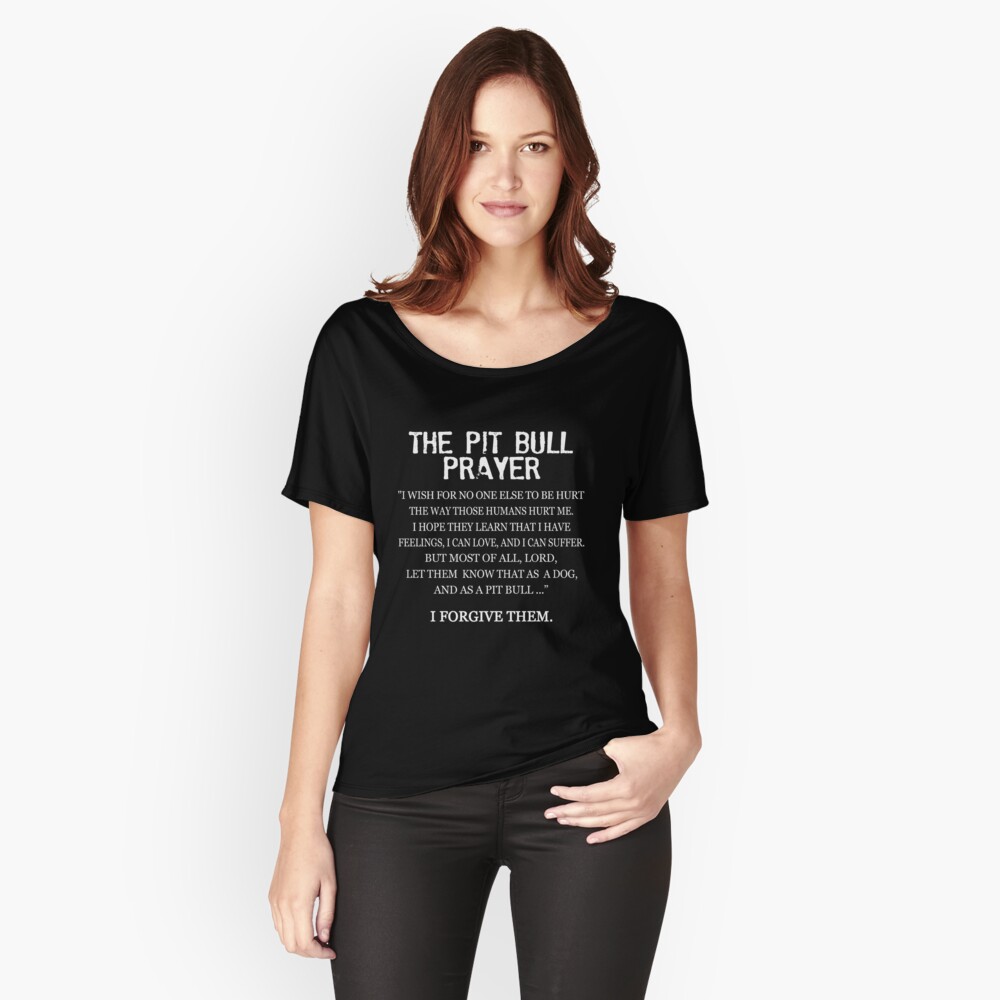 pit bull prayer t shirt