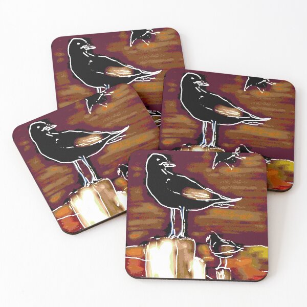 Item preview, Sea birds - red designed and sold by Anne Huth.