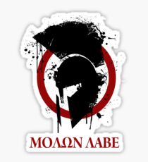 molon labe 2 Sticker