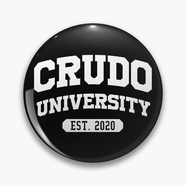 Item preview, Crudo University 2020 designed and sold by CrudoMerch.