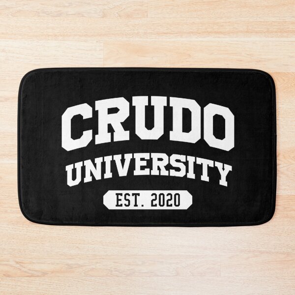 Item preview, Crudo University 2020 designed and sold by CrudoMerch.