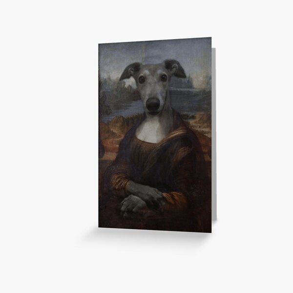 Bone-a-Lisa Greeting Card