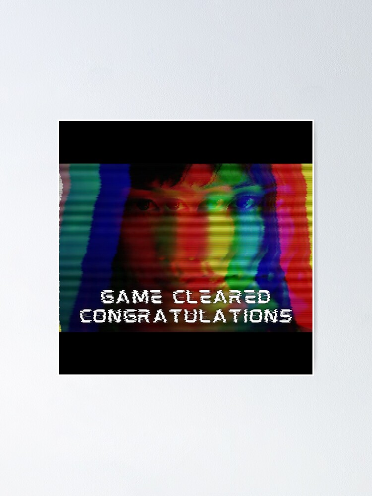 Game Cleared Mira Alice In Borderland Poster By Hollowcups Redbubble