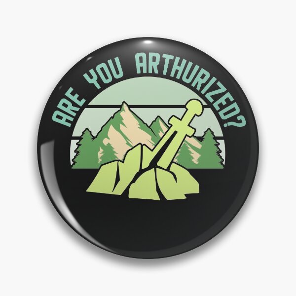 Item preview, Are You Arthurized? Excalibur - Green designed and sold by Chubuter.