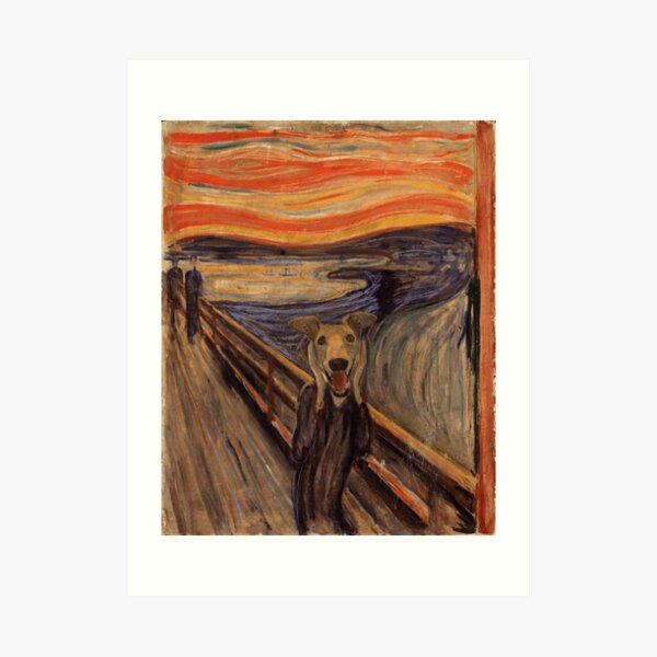 The Woof Art Print