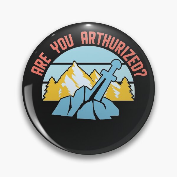 Item preview, Are You Arthurized? Excalibur - Blue designed and sold by Chubuter.