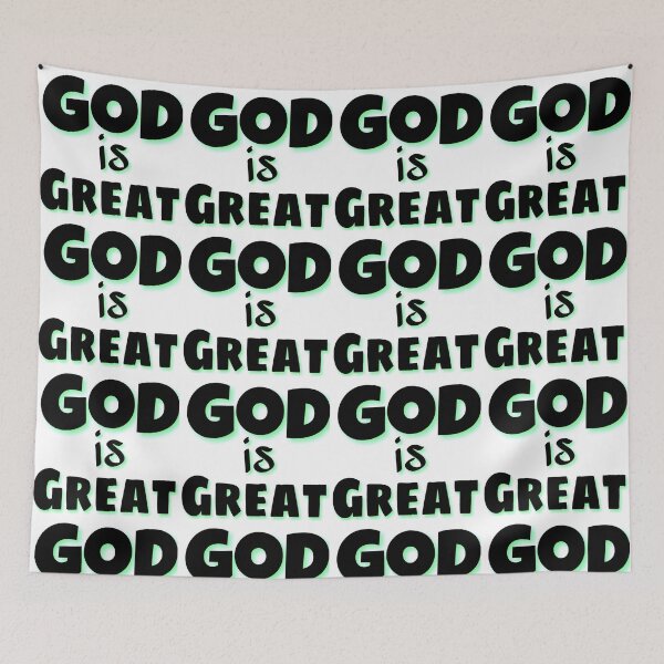 Item preview, God is great  designed and sold by 59SHOP24.