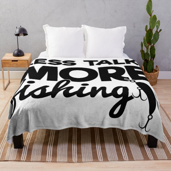 Item preview, Let's Talk More  Fishing-Funny Fishing Sayings designed and sold by shivani21061993.