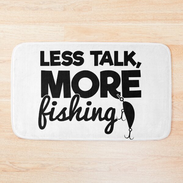 Item preview, Let's Talk More  Fishing-Funny Fishing Sayings designed and sold by shivani21061993.