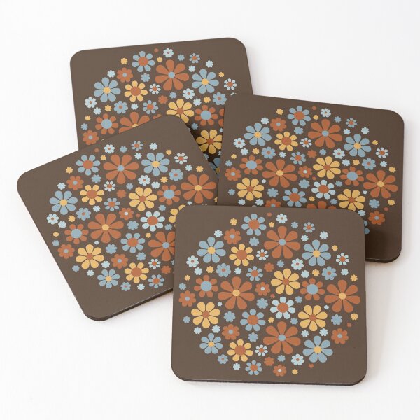 Item preview, Retro Flower Pattern designed and sold by lents.