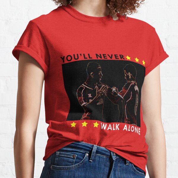 Dortmund Damen T-Shirt You`ll Never Walk Alone