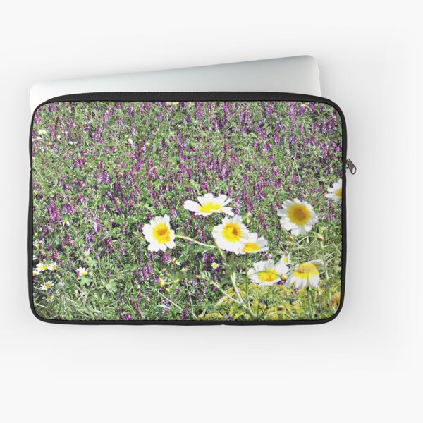 Flowers in Greece Laptop Sleeve