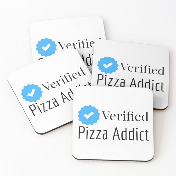 Item preview, Verified Pizza addict  designed and sold by Store Artilia.