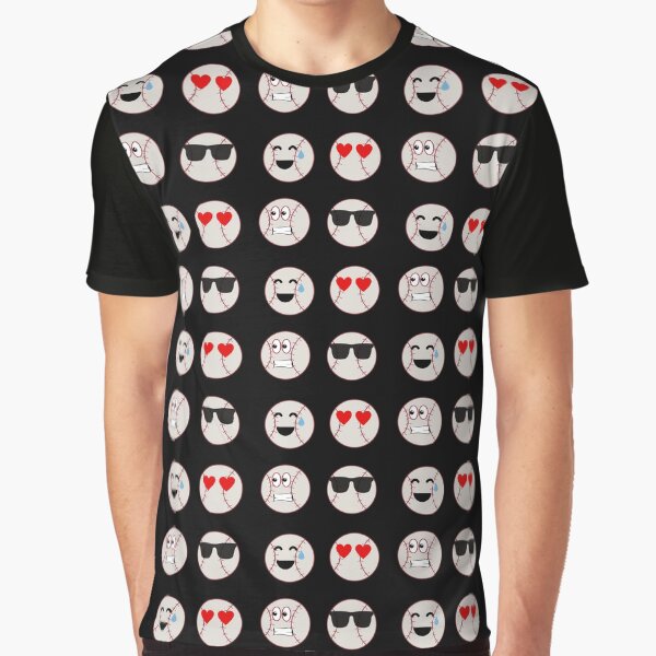 "Baseball face emoji pack" Tshirt for Sale by FindYourSport