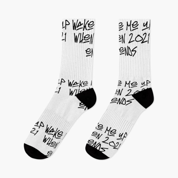 Item preview, Wake me up when 2021 ends black designed and sold by everything4eva.
