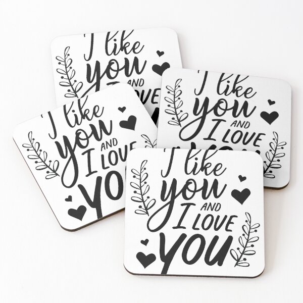 Item preview, I like you and i love you designed and sold by IM Hunter.