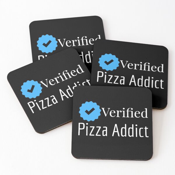 Item preview, Verified Pizza addict  designed and sold by Store Artilia.