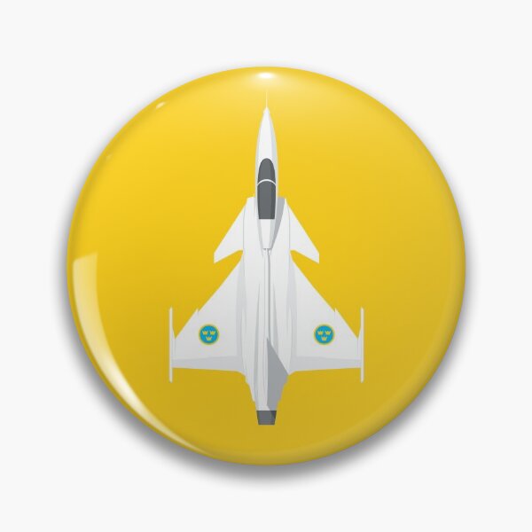 Item preview, JAS39 Fighter Jet - Yellow designed and sold by VoodooCircus.