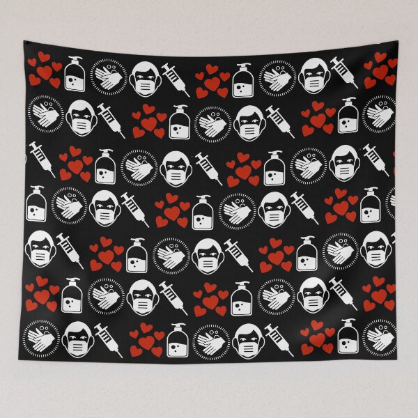 Item preview, Love is in the air but so is covid designed and sold by DesignsByRisa.