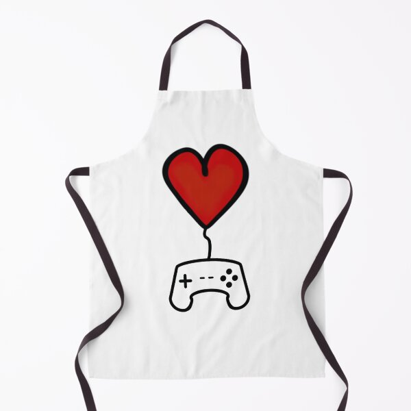 Item preview, Gamers Heart - White designed and sold by BusyMonkeys.
