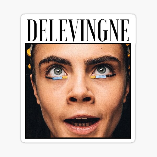 Cara Delevingne – CHEEKY Sticker