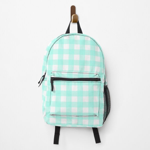 Item preview, Light Teal Gingham Pattern designed and sold by wtwgrace.