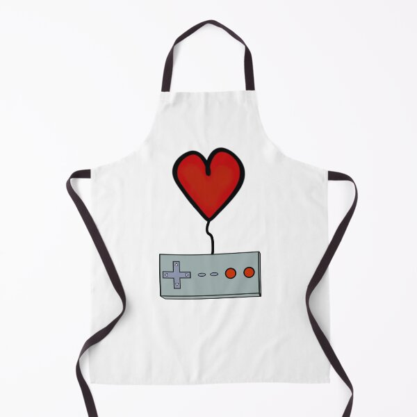 Item preview, Gamers Heart - vintage Controller - White designed and sold by BusyMonkeys.