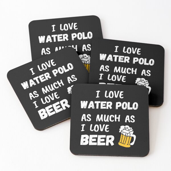 Artikelvorschau, Ich liebe Wasserball genauso wie Bier entworfen und verkauft von TheGreenGoat.