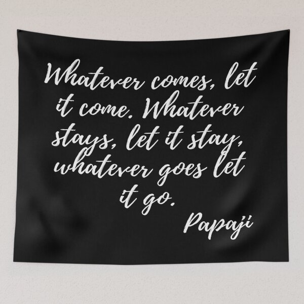 Item preview, Papaji quote designed and sold by Ioana1.