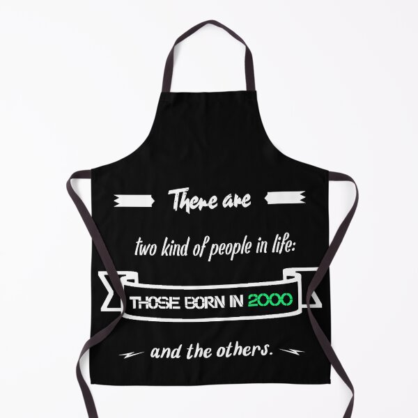Item preview, People born in 2000... and others (English) designed and sold by 2Girls1Shirt.