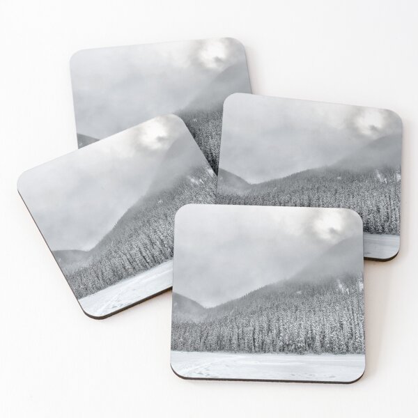 Item preview, Snowy Tree Covered Mountains designed and sold by TSlayerMerch.