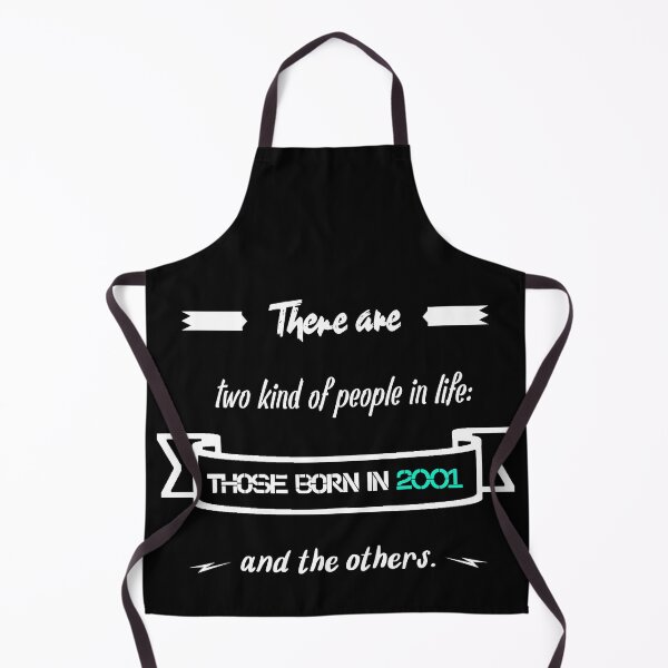 Item preview, People born in 2001... and others (English) designed and sold by 2Girls1Shirt.