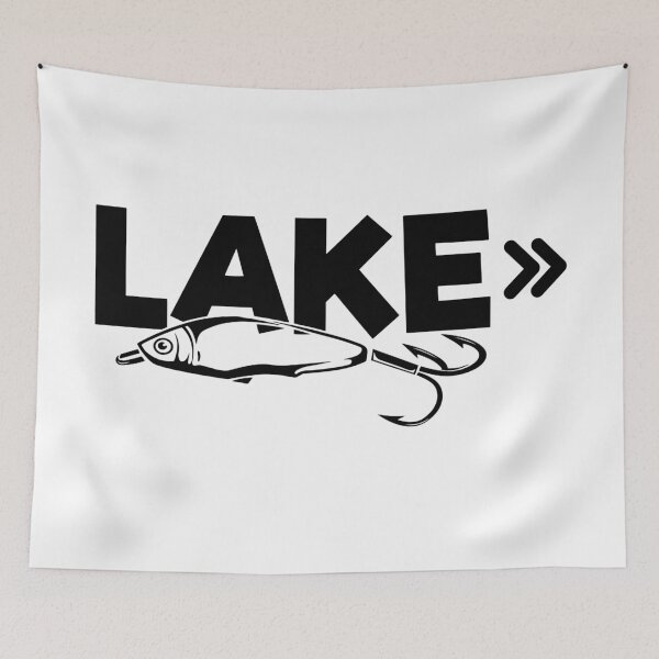 Item preview, Lake  -Funny  Fishing Humor designed and sold by shivani21061993.