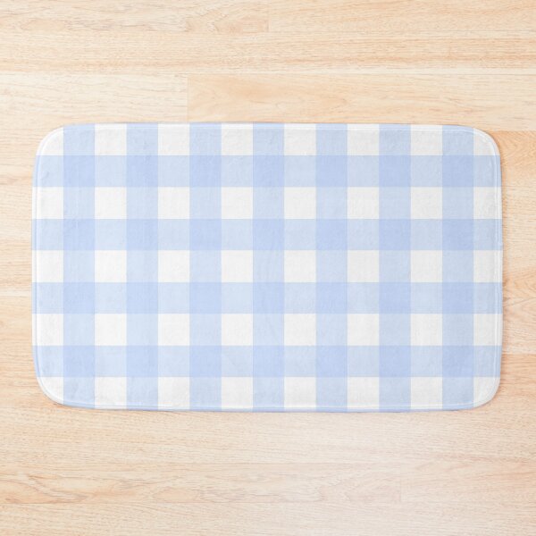 Item preview, Light Blue Gingham Pattern designed and sold by wtwgrace.