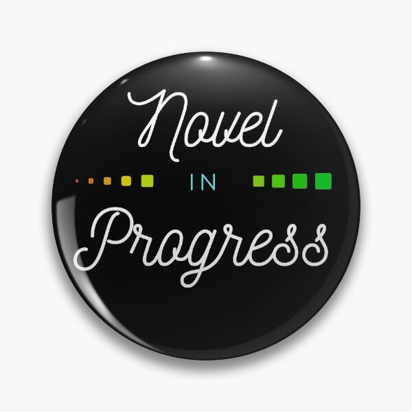 Item preview, Funny Author in Progress Slogan Gift Ideas for Authors Writers  designed and sold by Dani Mullins.